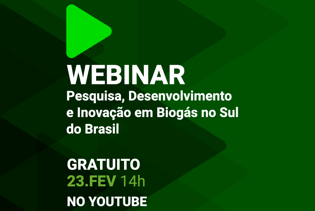 Você está visualizando atualmente Webinar apresenta inovações na área do biogás