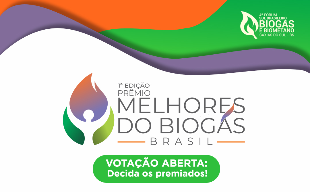 Você está visualizando atualmente Está aberta a votação ao Prêmio Melhores do Biogás Brasil